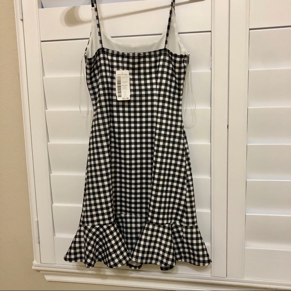 Gingham dress